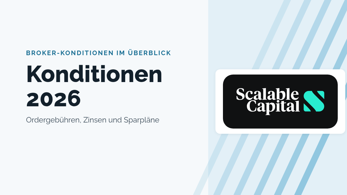 Scalable Capital Logo mit Schriftzug Konditionen 2026